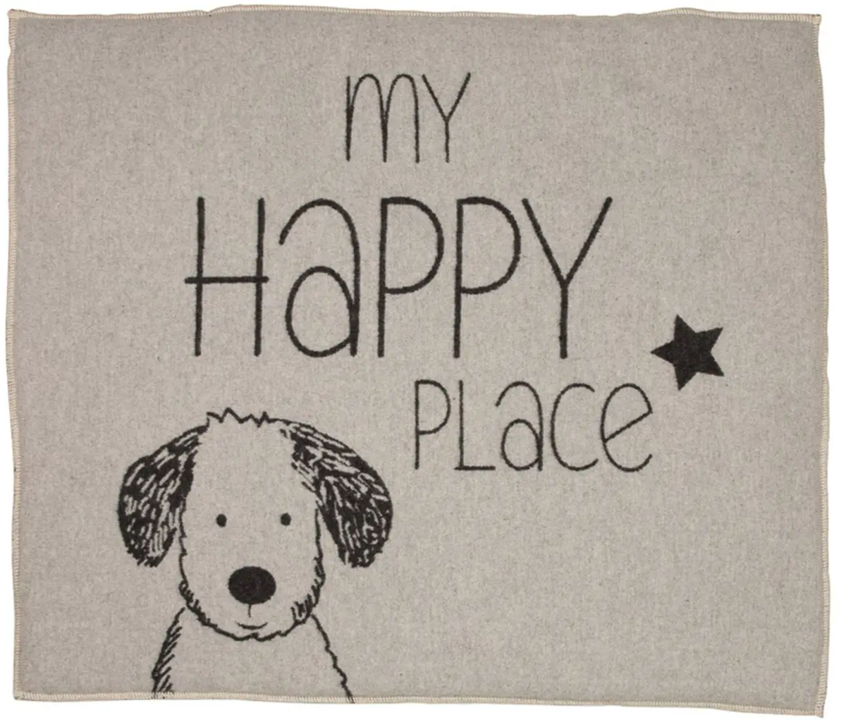 David Fussenegger Hundematte, gefüttert - my happy place - 1 Stk