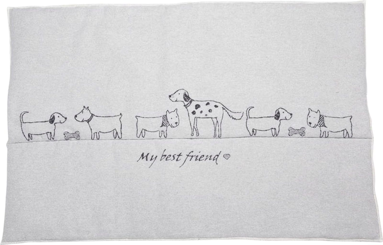 David Fussenegger SILVRETTA gefütterte Hundematte "my best friends" - 1 Stk