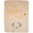 David Fussenegger Coperta per Cani - my happy place - Ecru