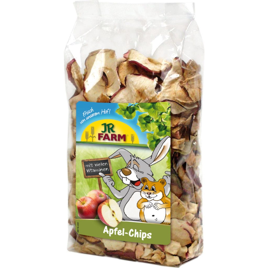 Chips Di Mela JR Farm Per Roditori - Confezione Doppia 2x80g, Snack Naturale Senza Conservanti - Foto 6