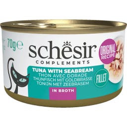 Schesir Broth 70g - Tuna and sea bream