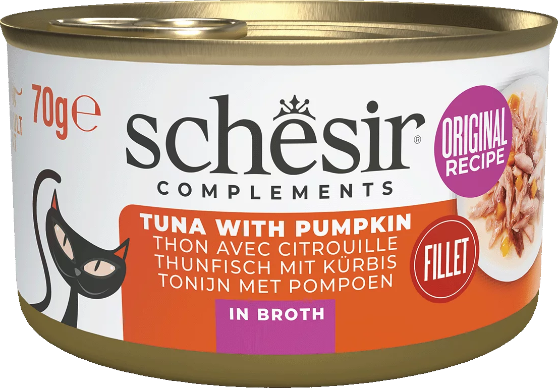 Schesir Filets in Brühe - Thunfisch und Kürbis