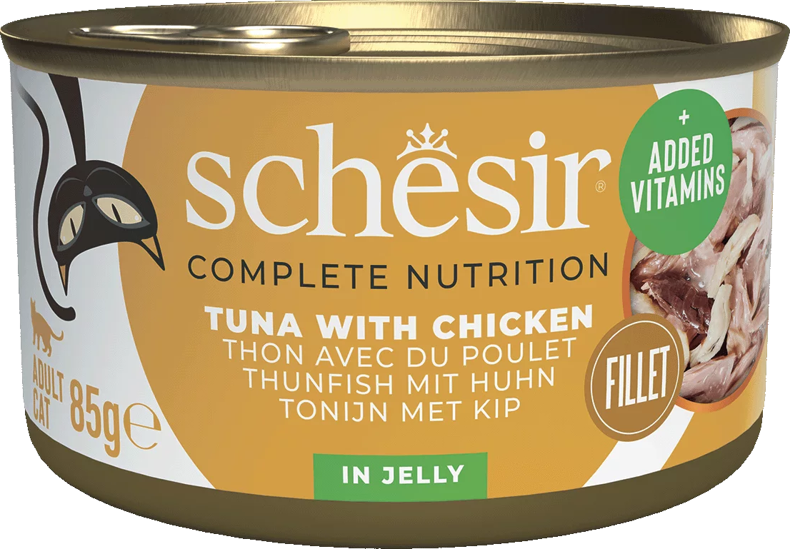 Schesir Dose Jelly - Thunfisch und Huhn