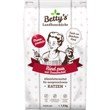 Betty's Landhausküche Cibo Secco per Gatti - Manzo Puro