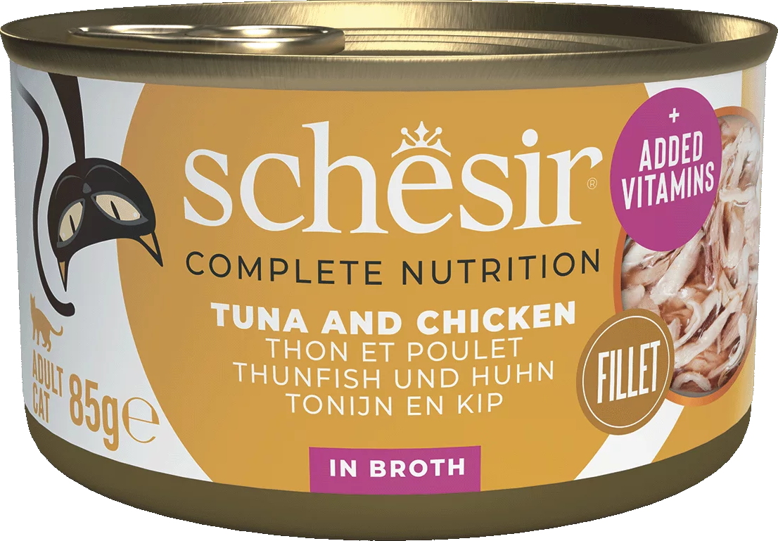 Schesir Dose Natural - Thunfisch und Huhn