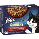 Sensations Crunchy - Smaakvariatie van het land 10x85g +40g - 890 g