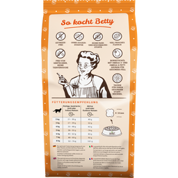 Betty's Landhausküche Suha mačja hrana Adult - piščenc in raca - 300 g