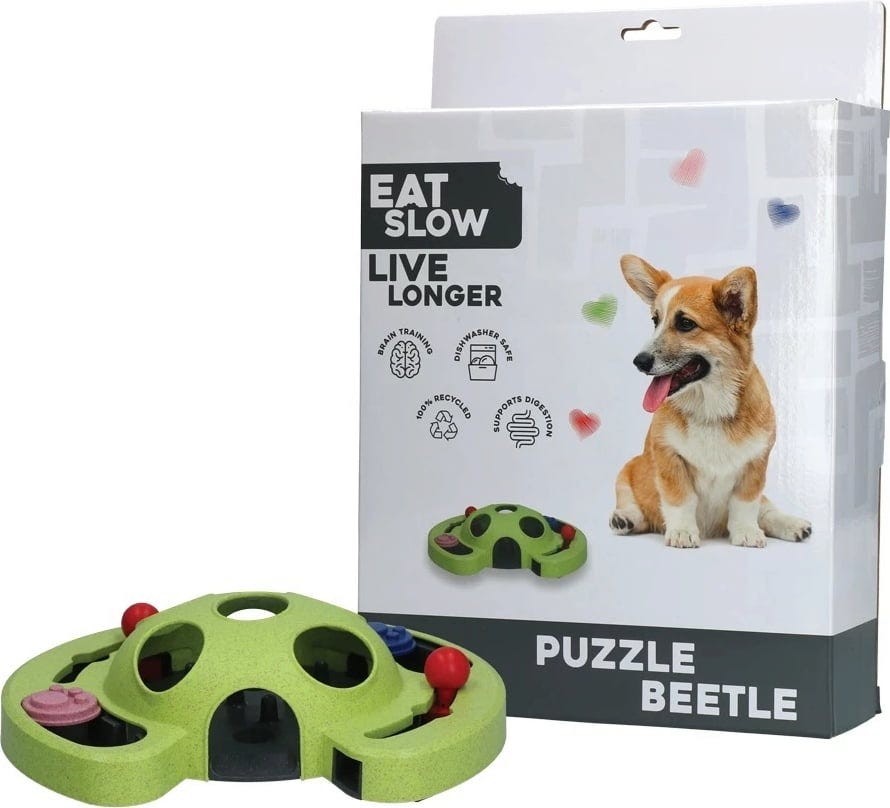Eat Slow Live Longer Puzzle - Beetle