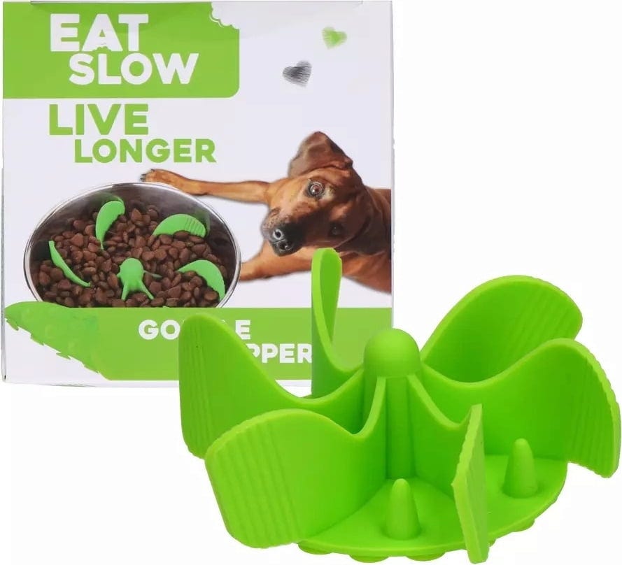 Eat Slow Live Longer Gobble Stopper - Grün