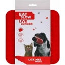 Eat Slow Live Longer Lick Mat Wave