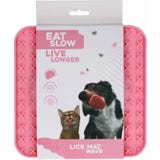 Eat Slow Live Longer Lick Mat Wave