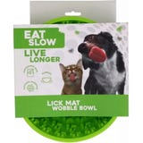 Eat Slow Live Longer Leckmatte Wobble Bowl