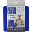 Live Longer - Tappetino da Leccare Honeycomb - Blu