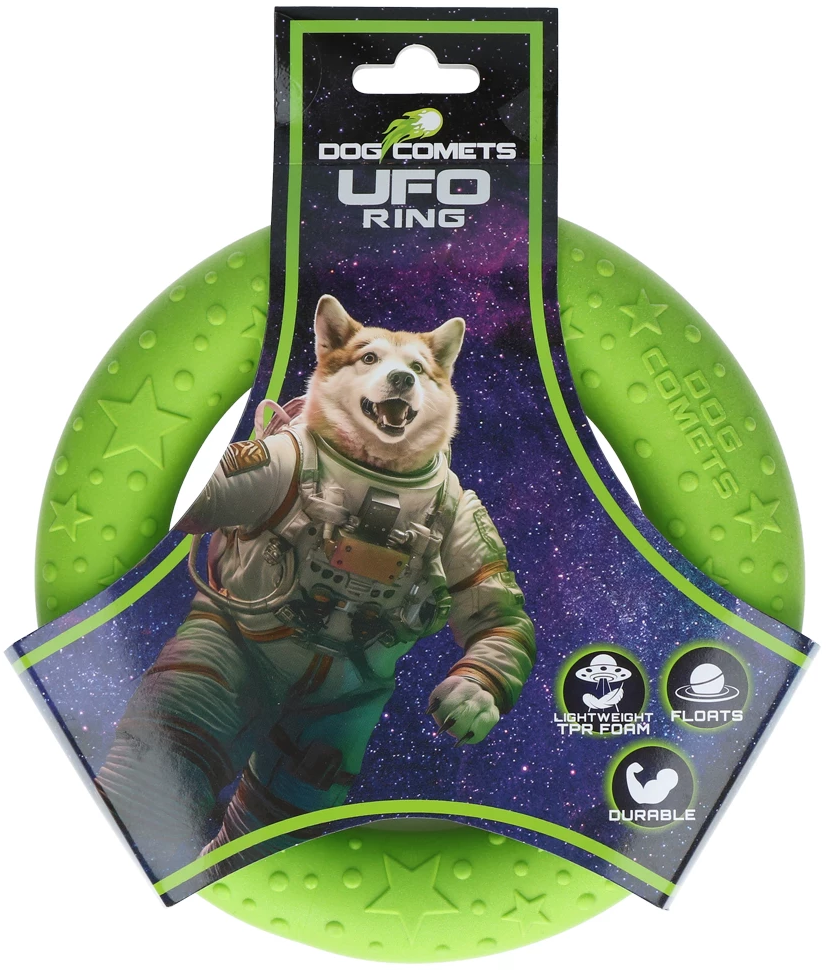 Dog Comets UFO Ring - Grün