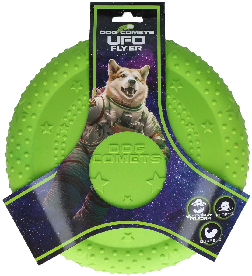 Dog Comets UFO Flyer - Grün