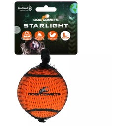 Dog Comets Starlight Tennisball Orange - L