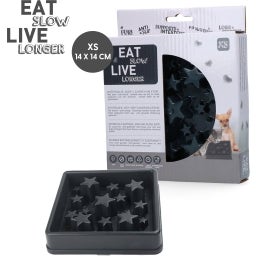 Eat Slow Live Longer Star XS - Grau