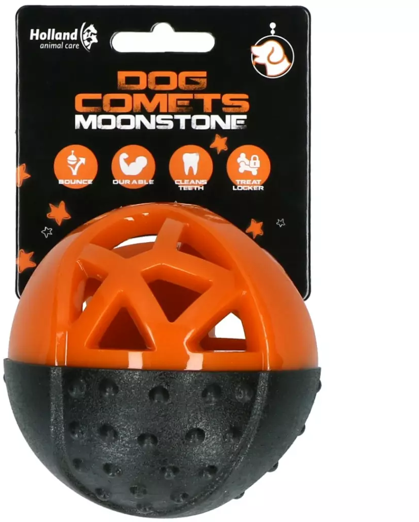 Dog Comets Moonstone Leckerball - Orange