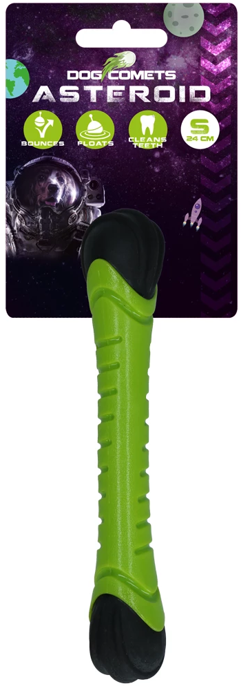 Dog Comets Asteroid Wurfstab Grün - S