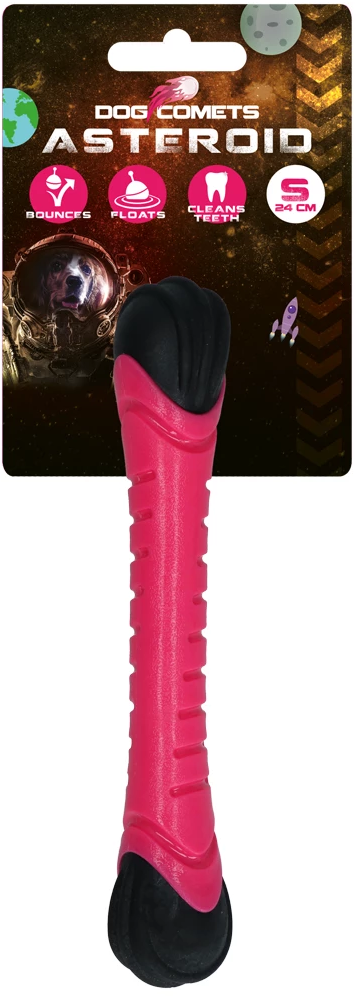 Dog Comets Asteroid Wurfstab Rosa - S