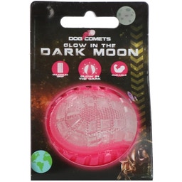 Dog Comets Glow In The Dark Moon Ball - Pink - 