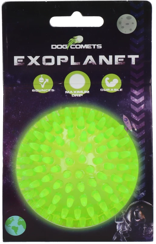 Dog Comets Exoplanet Igelball Grün - M