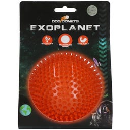 Dog Comets Exoplanet Spiky Ball Orange - L