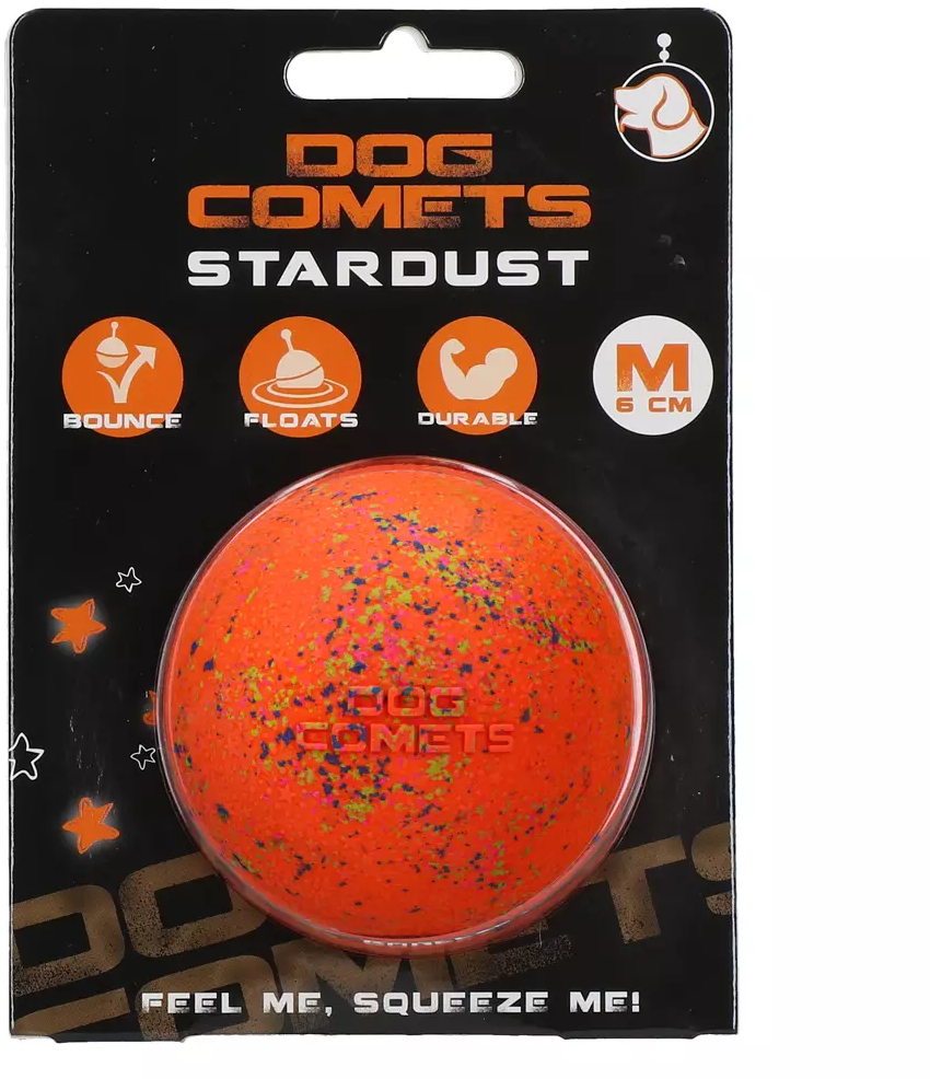 Dog Comets Stardust Orange - M