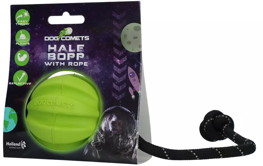 Dog Comets Hale Bopp Grün - Mit Seil