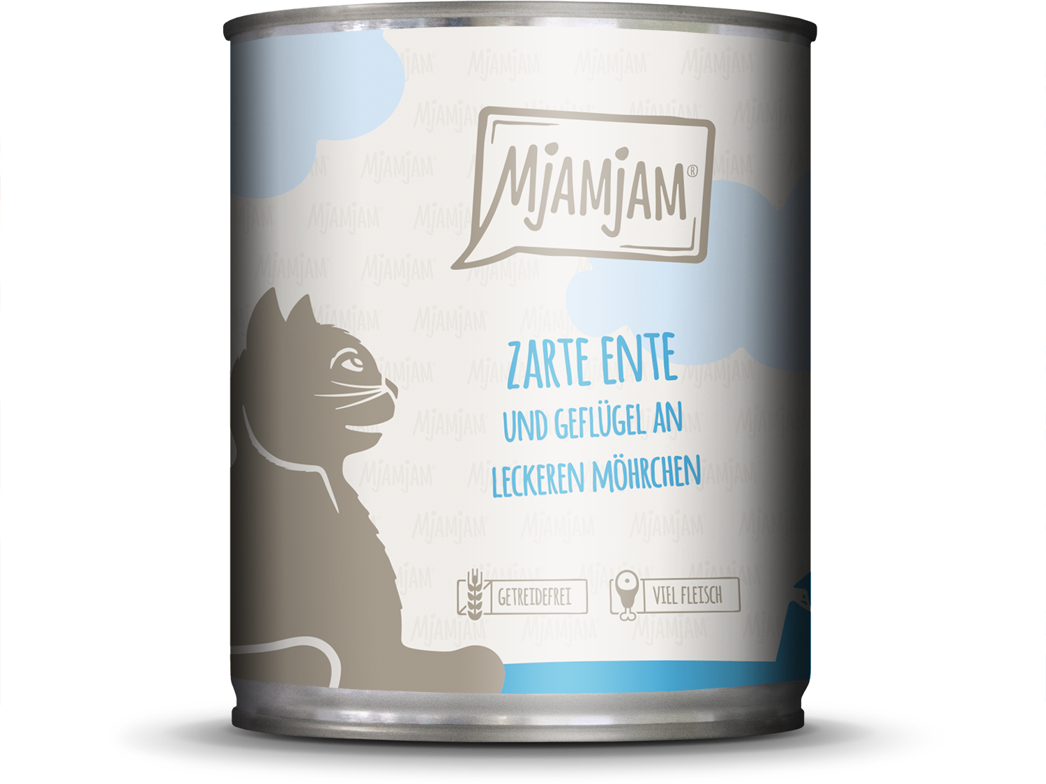 Mjamjam Ente, Geflügel und Karotten - 800 g