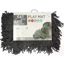 Eat Slow Live Longer Play Mat - Grau
