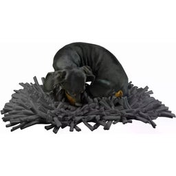 Eat Slow Live Longer Spielmatte - Grau