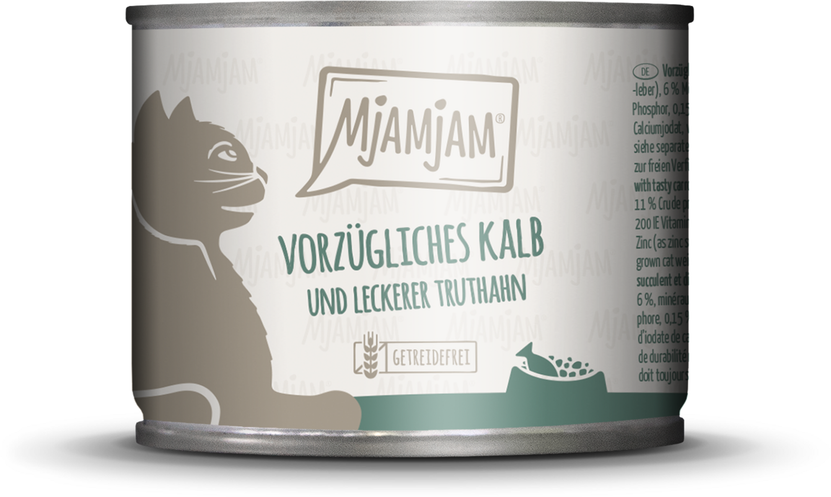 Mjamjam Kalb, Truthahn und Karotten