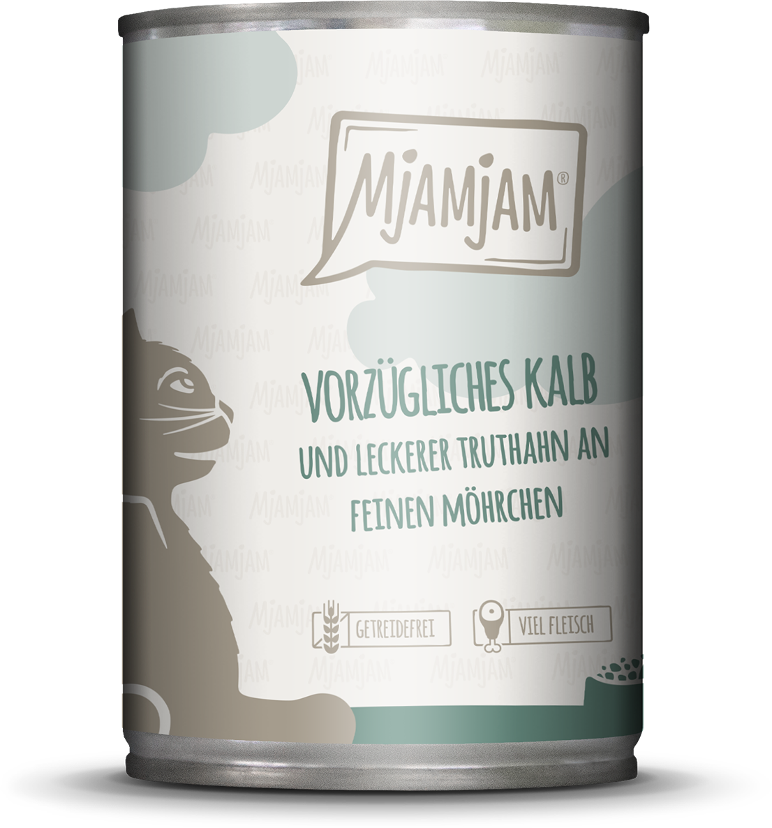 Mjamjam Kalb, Truthahn und Karotten - 400 g