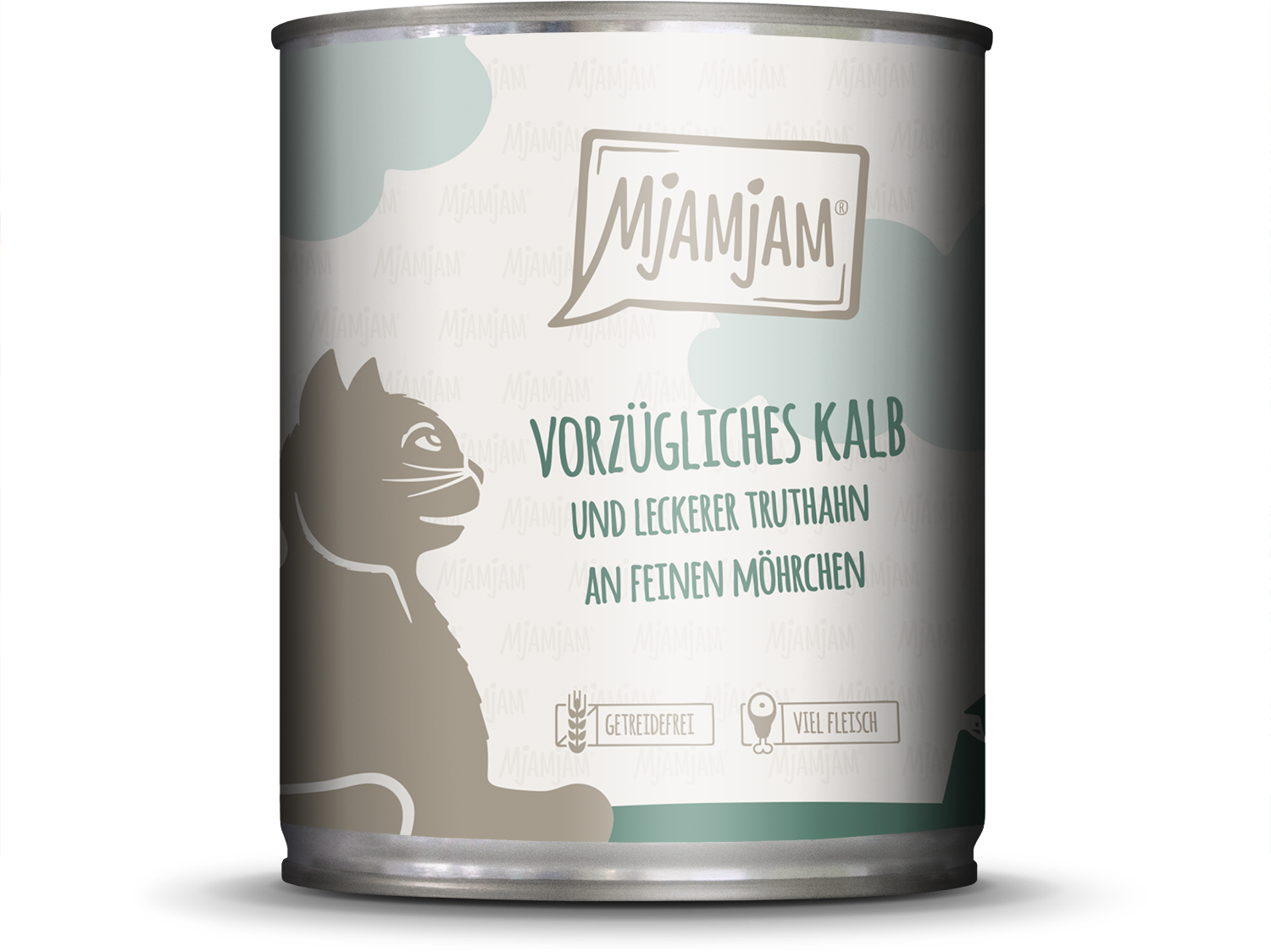 Mjamjam Kalb, Truthahn und Karotten - 800 g