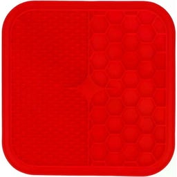 Eat Slow Live Longer - Tappetino da Leccare Duo M - Rosso