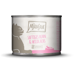 Mjamjam Pollo e Salmone Selvatico - 200 g