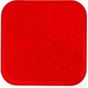 Eat Slow Live Longer - Tapis à Lécher Duo L - Rouge