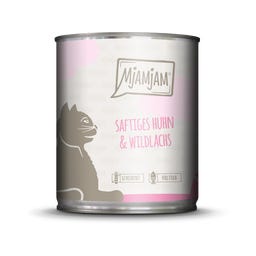 Mjamjam Kuřecí a divoký losos - 800 g