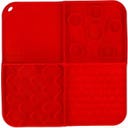 Live Longer Lick Mat Dimensions Rectangle - Red