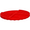 Live Longer - Tappetino da Leccare Dimensions Circle - Rosso