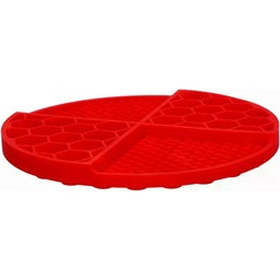 Live Longer - Tappetino da Leccare Dimensions Circle - Rosso