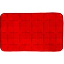 Eat Slow Live Longer Lick Mat Dimensions Flower - Red