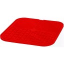 Eat Slow Live Longer Leckmatte Quad - Rot