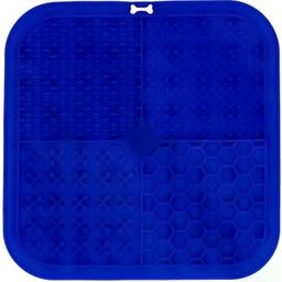 Eat Slow Live Longer - Tappetino da Leccare Quad - Blu