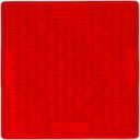 Eat Slow Live Longer - Tappetino da Leccare Bones - Rosso