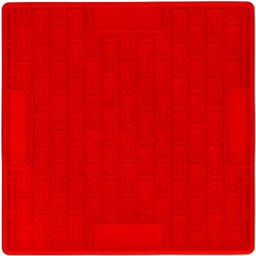 Eat Slow Live Longer - Tappetino da Leccare Bones - Rosso