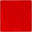 Eat Slow Live Longer - Tappetino da Leccare Bones - Rosso