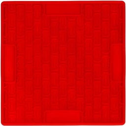 Eat Slow Live Longer - Tappetino da Leccare Bones - Rosso