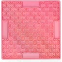 Eat Slow Live Longer Lick Mat Bones - Pink